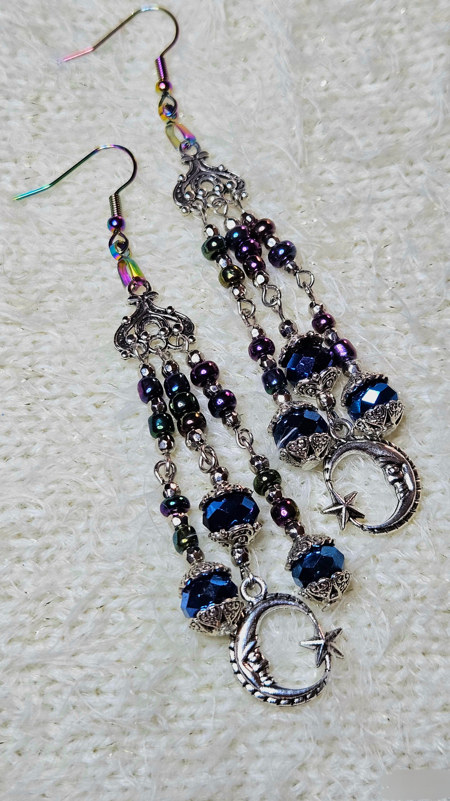 Magical Moon-star Earrings