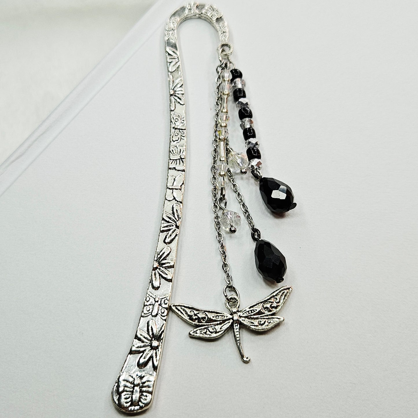 Tales at Twilight Dragonfly Charmed Hook Bookmark
